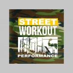 Street Workout Performance  pánske maskáčové tričko materiál 100 %bavlna   model WOODLAND